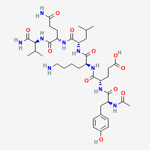 아세틸헥사펩타이드-51아마이드 PubChem 분자구조식