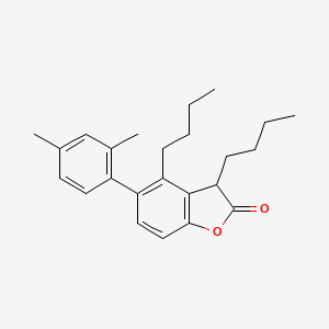 자일릴다이부틸벤조퓨라논 PubChem 분자구조식