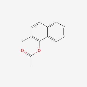 1-아세톡시-2-메틸나프탈렌 PubChem 분자구조식