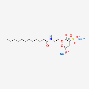 다이소듐라우라미도엠이에이-설포석시네이트 PubChem 분자구조식