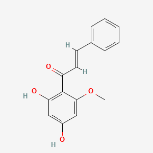 다이하이드록시메톡시칼콘 PubChem 분자구조식