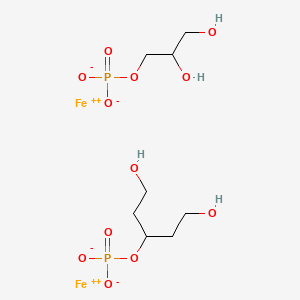 페릭글리세로포스페이트 PubChem 분자구조식