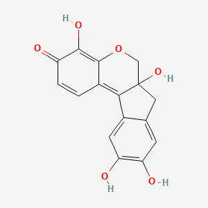 헤마테인 PubChem 분자구조식