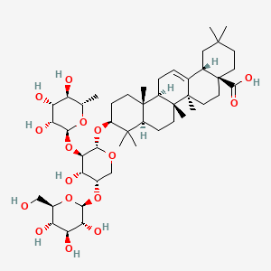 헤데라콜키사이드 PubChem 분자구조식