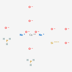 칼슘소듐포스포실리케이트 PubChem 분자구조식
