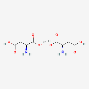징크아스파테이트 PubChem 분자구조식