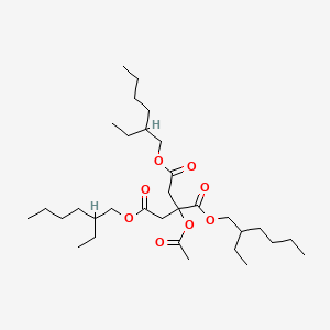 아세틸트라이에틸헥실시트레이트 PubChem 분자구조식