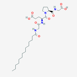 미리스토일테트라펩타이드-4 PubChem 분자구조식