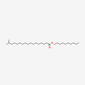 데실아이소스테아레이트 PubChem 분자구조식