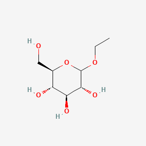 에틸글루코사이드 PubChem 분자구조식