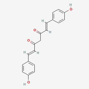 비스-디메톡시커큐민 PubChem 분자구조식