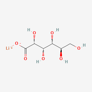 리튬글루코네이트 PubChem 분자구조식