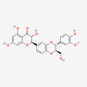 실리빈 PubChem 분자구조식