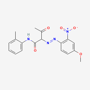 등색401호 PubChem 분자구조식