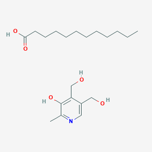 피리독신다이라우레이트 PubChem 분자구조식