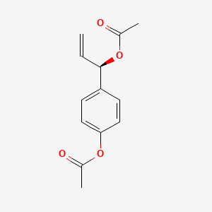 갈랑갈아세테이트 PubChem 분자구조식