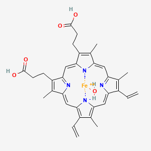 헤마틴 PubChem 분자구조식