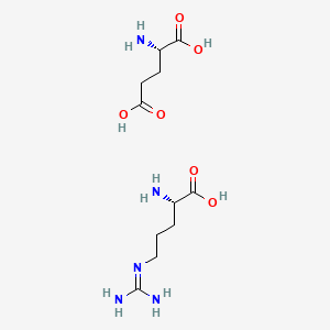 알지닌글루타메이트 PubChem 분자구조식