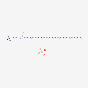 베헨아미도프로필트라이모늄메토설페이트 PubChem 분자구조식