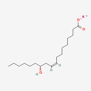 포타슘리시놀리에이트 PubChem 분자구조식