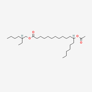 에틸헥실아세톡시스테아레이트 PubChem 분자구조식