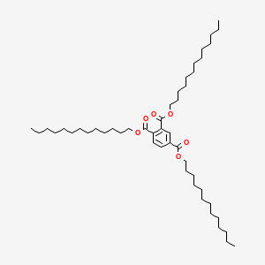 트라이데실트라이멜리테이트 PubChem 분자구조식