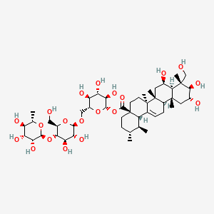 마데카소사이드 PubChem 분자구조식