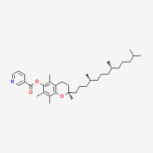 토코페릴니코티네이트 PubChem 분자구조식