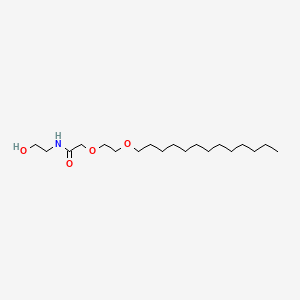 트라이데세스-2카복사마이드엠이에이 PubChem 분자구조식
