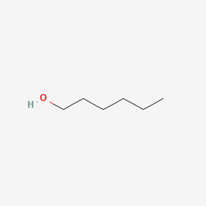 헥실알코올 PubChem 분자구조식