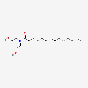 미리스타마이드디이에이 PubChem 분자구조식
