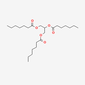 트라이헵타노인 PubChem 분자구조식