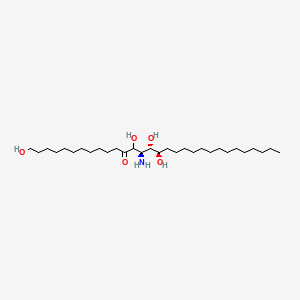 하이드록시라우로일피토스핑고신 PubChem 분자구조식