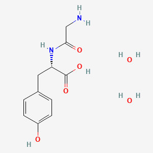글라이실타이로신 PubChem 분자구조식