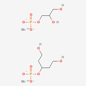 망가니즈글리세로포스페이트 PubChem 분자구조식