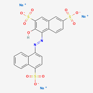 적색2호 PubChem 분자구조식