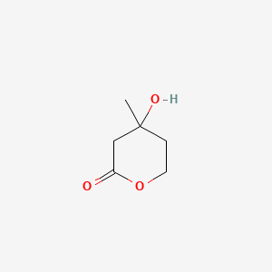 메발로노락톤 PubChem 분자구조식