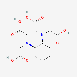 사이클로헥산다이아민테트라아세틱애씨드 PubChem 분자구조식