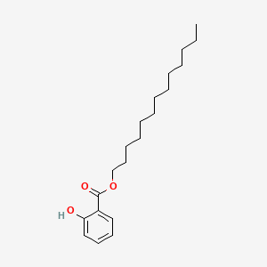 트라이데실살리실레이트 PubChem 분자구조식