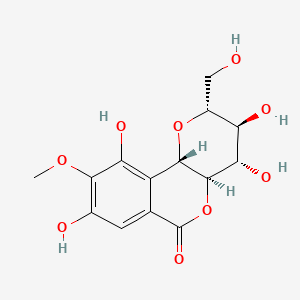 베르게닌 PubChem 분자구조식