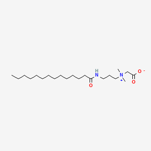 미리스타미도프로필베타인 PubChem 분자구조식
