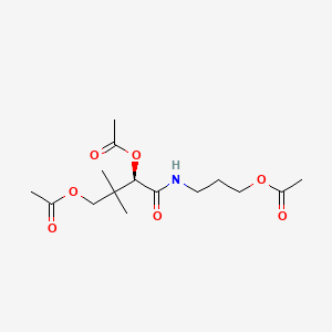판테닐트라이아세테이트 PubChem 분자구조식