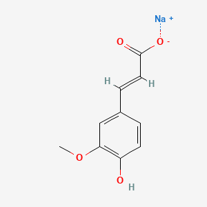 소듐페룰레이트 PubChem 분자구조식