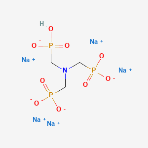 펜타소듐아미노트라이메틸렌포스포네이트 PubChem 분자구조식