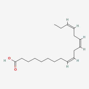 리놀레닉애씨드 PubChem 분자구조식