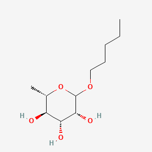 펜틸람노사이드 PubChem 분자구조식