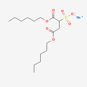 다이헥실소듐설포석시네이트 PubChem 분자구조식