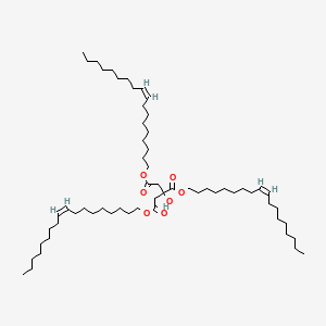 트라이올레일시트레이트 PubChem 분자구조식