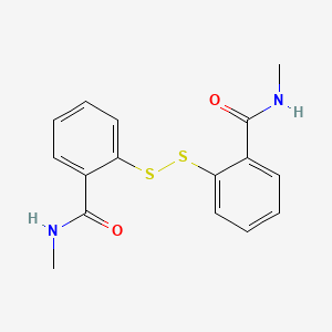 다이티오메틸벤즈아마이드 PubChem 분자구조식