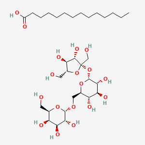 라피노오스미리스테이트 PubChem 분자구조식